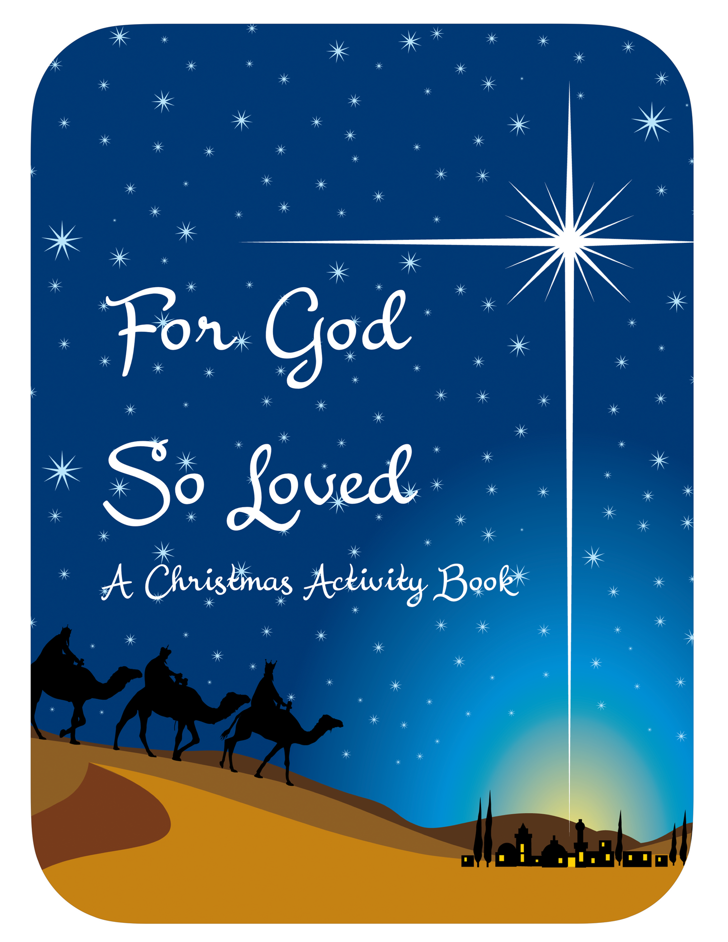 For God So Loved - A Christmas Activity Book (Digital Download)
